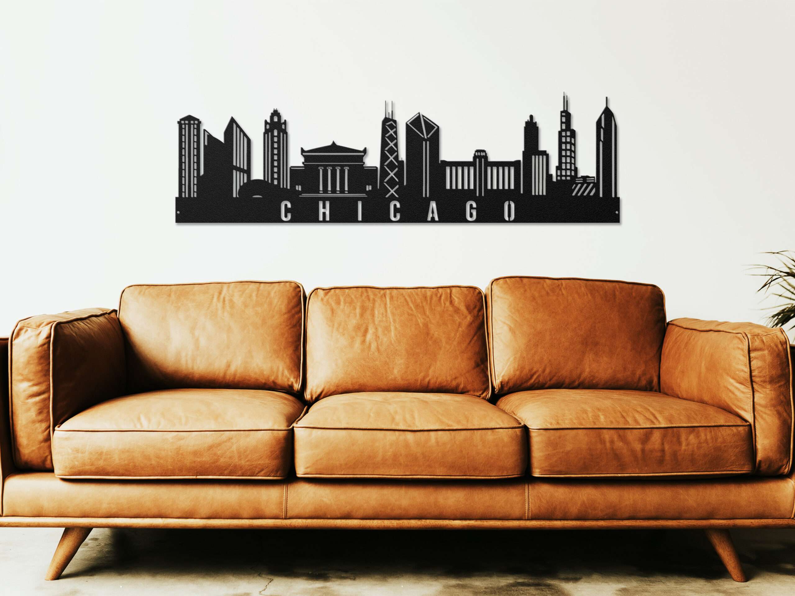 Chicago Skyline Metal Art #001 – VM Skylines